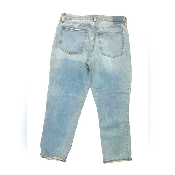 Trendy Light Blue Boyfriend mid rise 👖Jeans - Picture 3 of 5